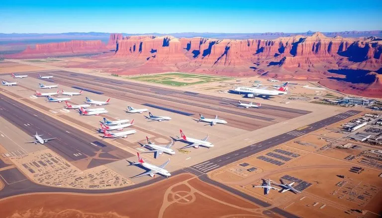 what airlines fly into st george utah