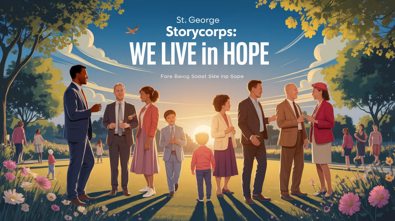 St. George StoryCorps: We live in hope