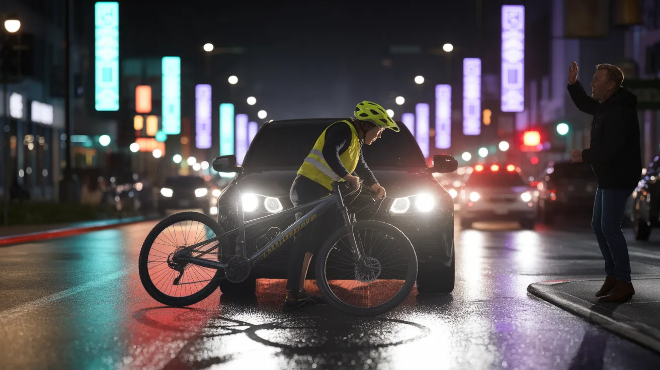 Bicyclist hit by car in St. George Friday night