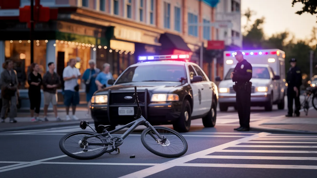 UPDATED: Bicyclist injured, driver arrested after collision in St. George closes Sunset intersection