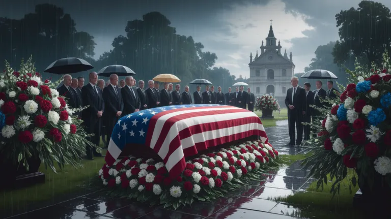 President Holland laid to rest as New Year rings in with rain in St. George